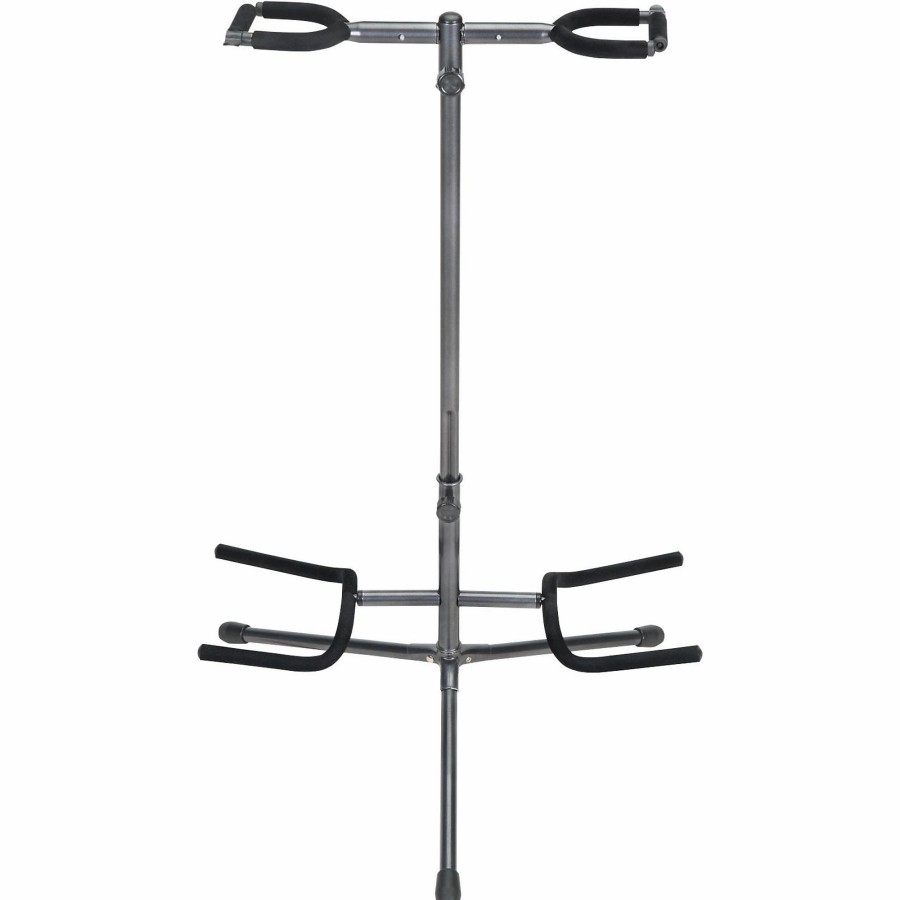 Guitars Proline Guitar Stands | Proline Ht1052 Securi-T Double Tripod Stand With Locking Yokes