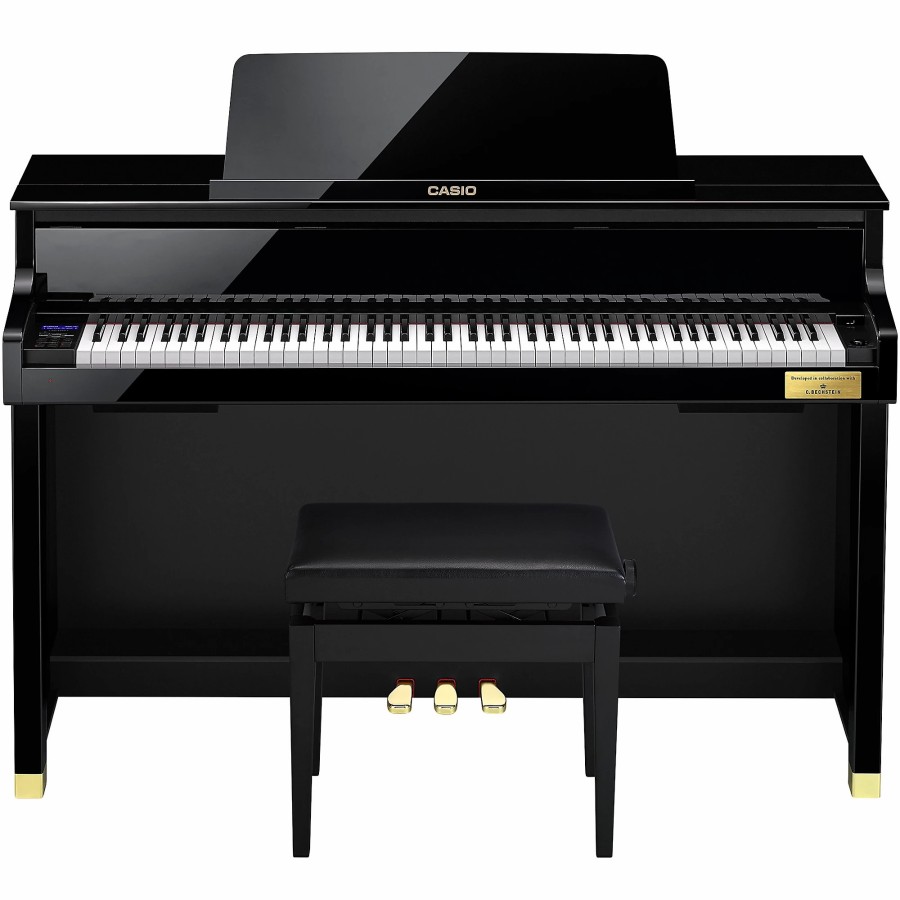 Keyboards & Midi Casio Home Digital Pianos | Casio Gp-510Bp Celviano Grand Hybrid Black