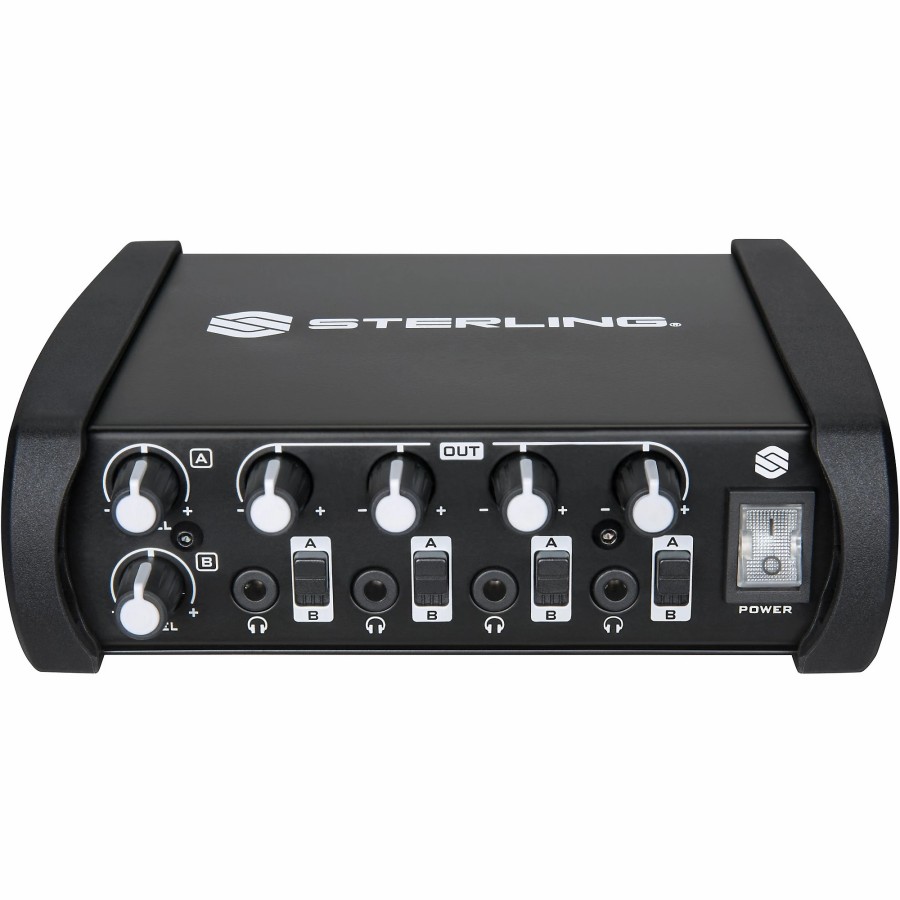 Recording Sterling Audio | Sterling Audio 4-Channel Professional Headphone Amplifier