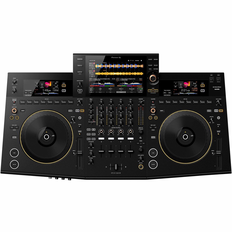 Dj Equipment Pioneer DJ | Pioneer Dj Opus-Quad Professional 4-Channel All-In-One Dj System Black