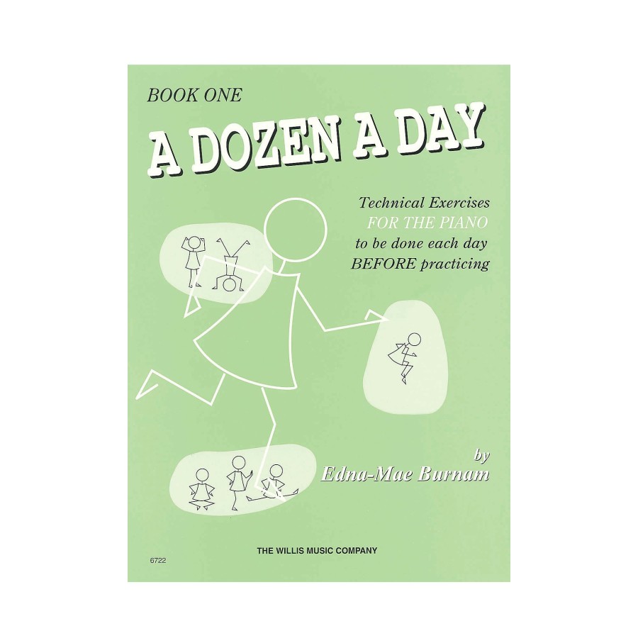 Accessories Hal Leonard | Hal Leonard A Dozen A Day Book 1 (Green Cover)