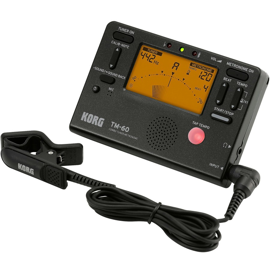 Accessories KORG | Korg Tm-60 Cm-200 Tuner/Metronome Combo Black