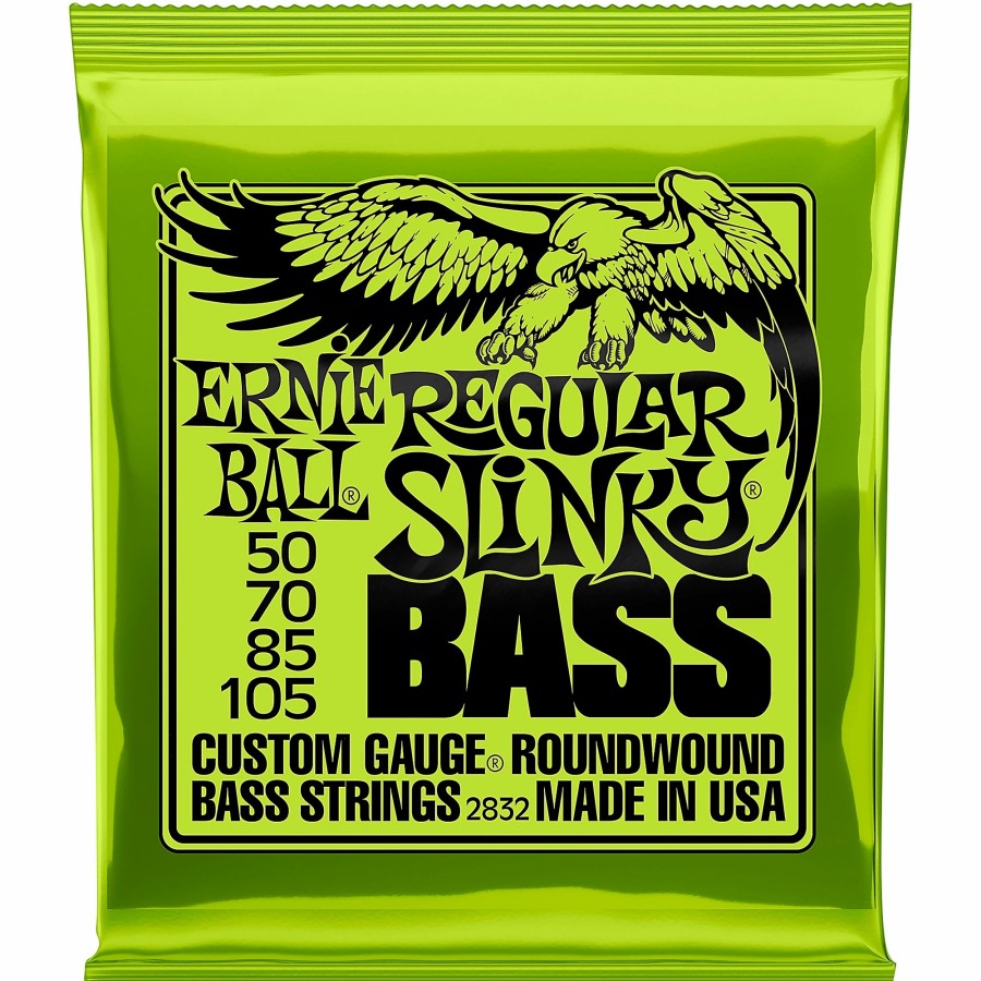 Basses Ernie Ball Bass Guitar Strings | Ernie Ball 2832 Regular Slinky Roundwound Bass Strings