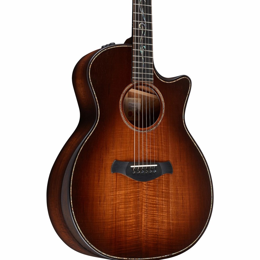 Guitars Taylor Acoustic Electric | Taylor Builder'S Edition K24Ce V-Class Grand Auditorium Acoustic-Electric Guitar Kona Burst