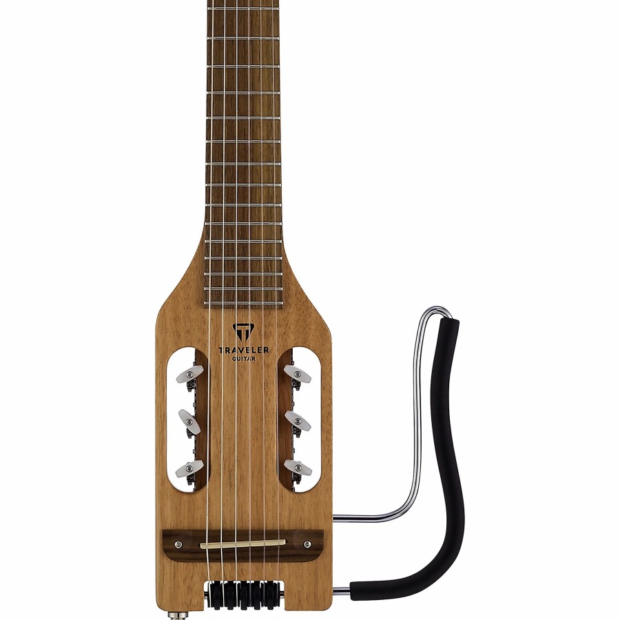 Guitars Traveler Guitar | Traveler Guitar Ultra-Light Nylon Maple Nylon-Electric Guitar Mahogany