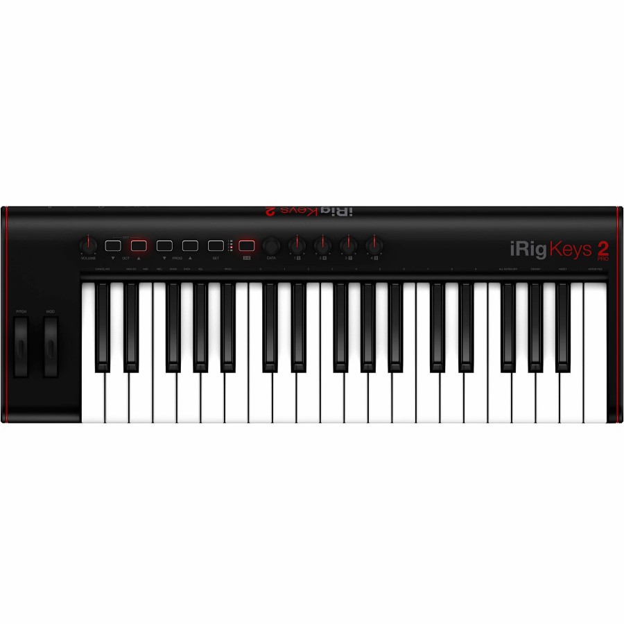 Keyboards & Midi IK Multimedia | Ik Multimedia Irig Keys 2 Pro 37-Full-Size-Key Controller For Iphone, Ipad And Mac/Pc With Sampletank Se