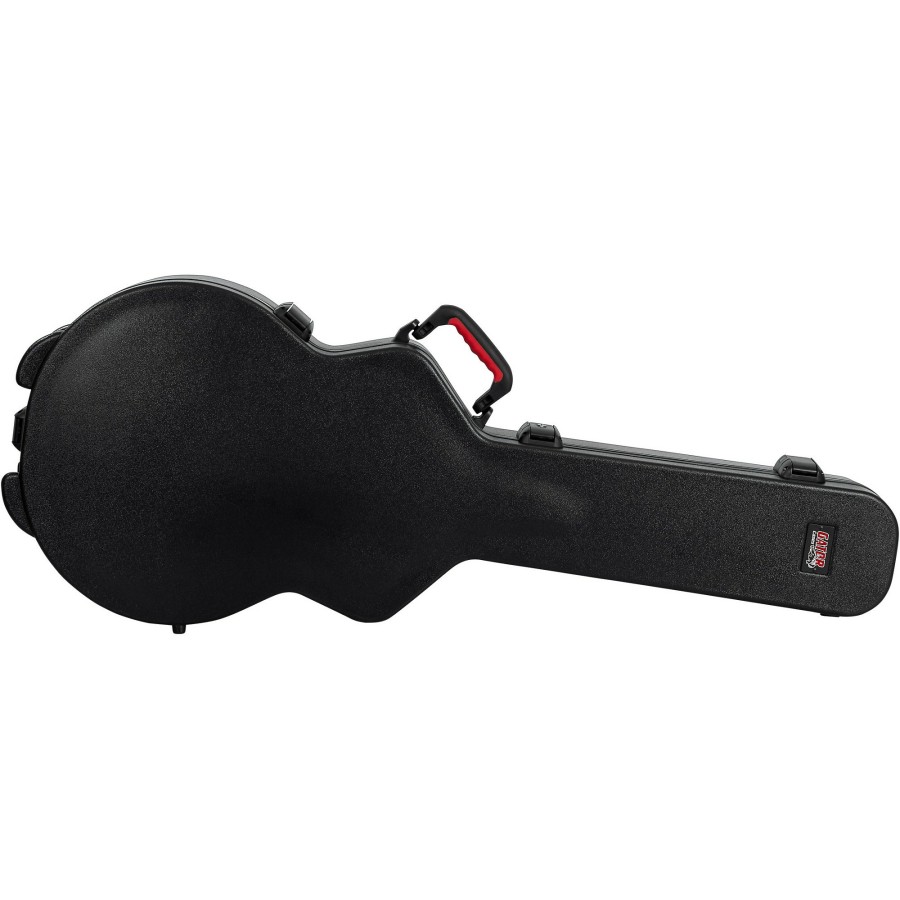 Guitars Gator Cases & Gig Bags | Gator Flight Pro Tsa Series Ata Molded Semi-Hollow Guitar Case Black