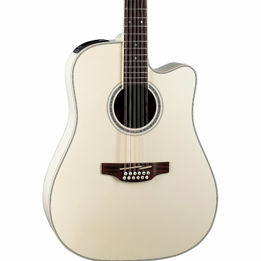 Guitars Takamine 12-String | Takamine Gd37Ce 12-String Dreadnought Acoustic-Electric Guitar Pearl White