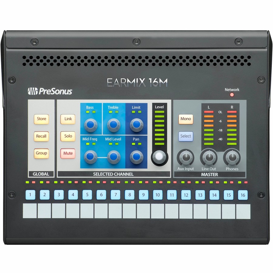 Recording PreSonus | Presonus Earmix 16M 16-Channel Personal Monitor Mixer