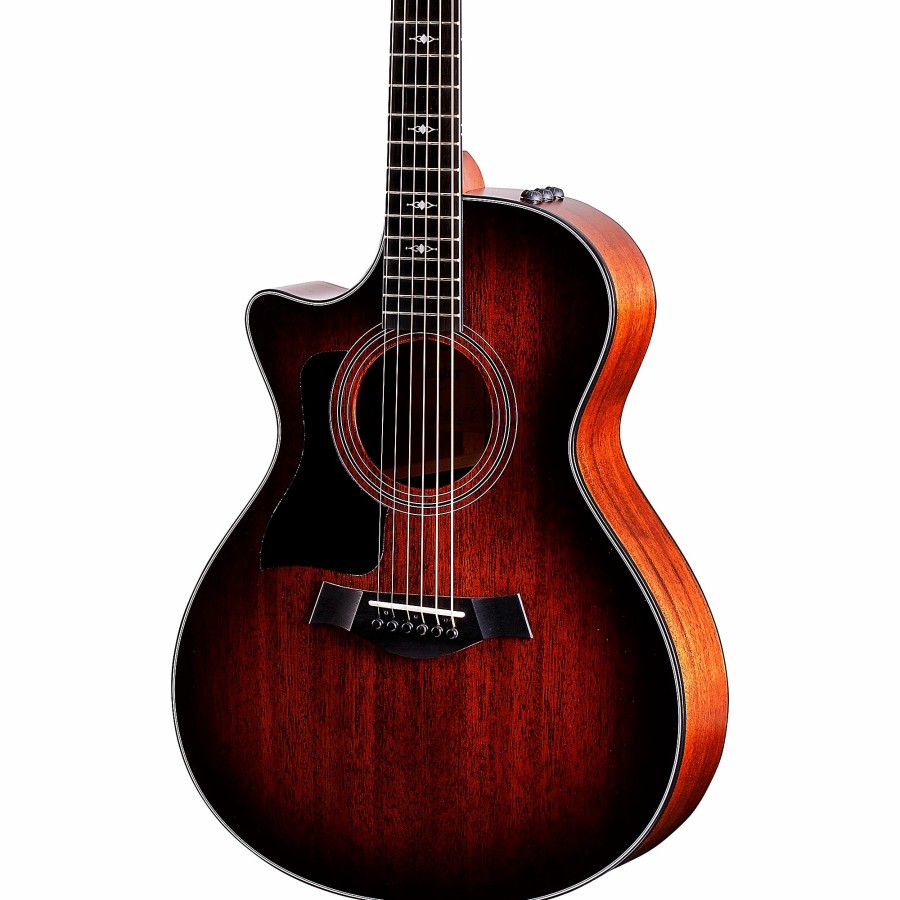 Guitars Taylor Left Handed | Taylor 322Ce Grand Concert Left-Handed Acoustic-Electric Guitar Shaded Edge Burst