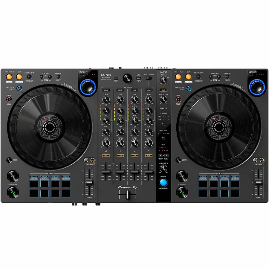 Dj Equipment Pioneer DJ | Pioneer Dj Ddj-Flx6-Gt 4-Channel Dj Controller Graphite