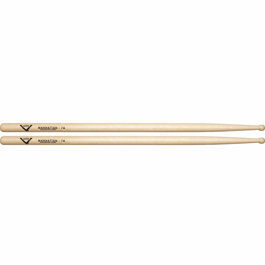 Drums Vater | Vater American Hickory 7A Drum Sticks Wood