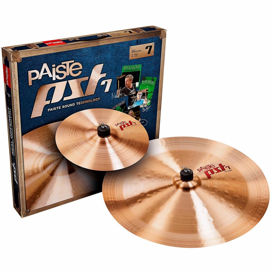 Drums Paiste Cymbal Packs | Paiste Pst 7 Effects Pack 10 And 18 In.