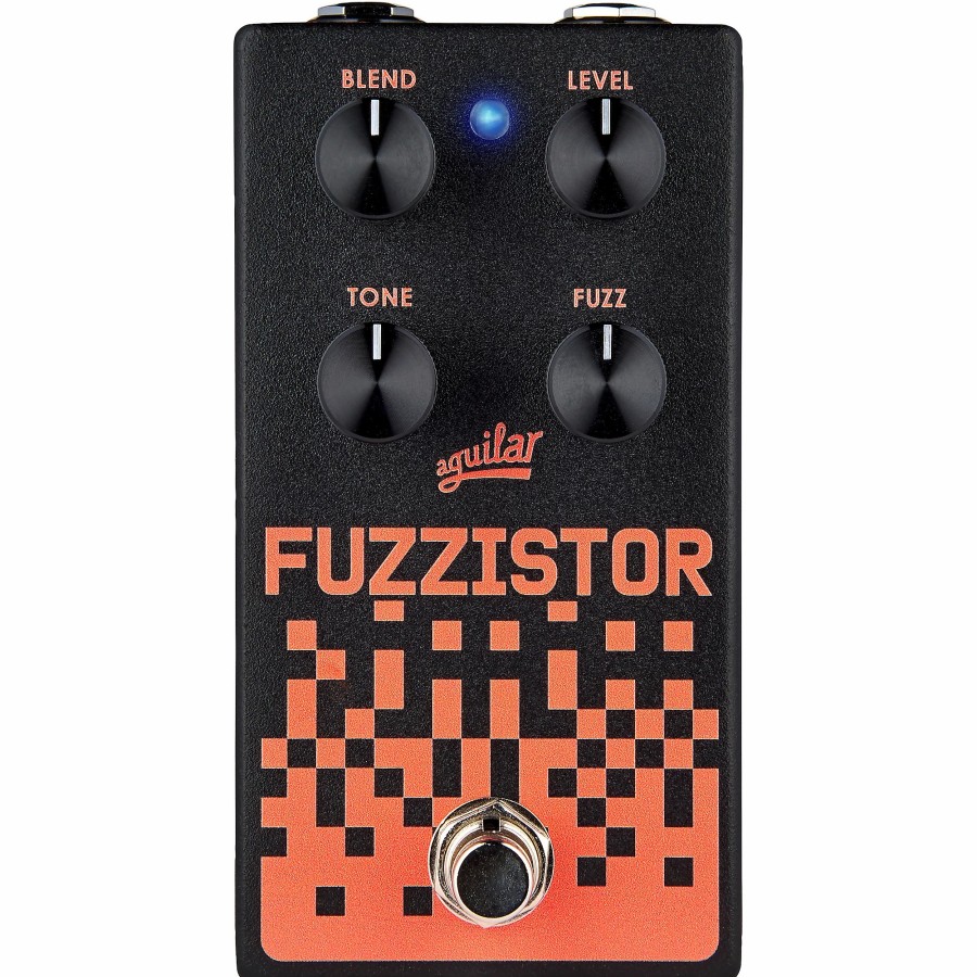 Basses Aguilar Bass Effects | Aguilar Fuzzistor Bass Fuzz Effects Pedal Black