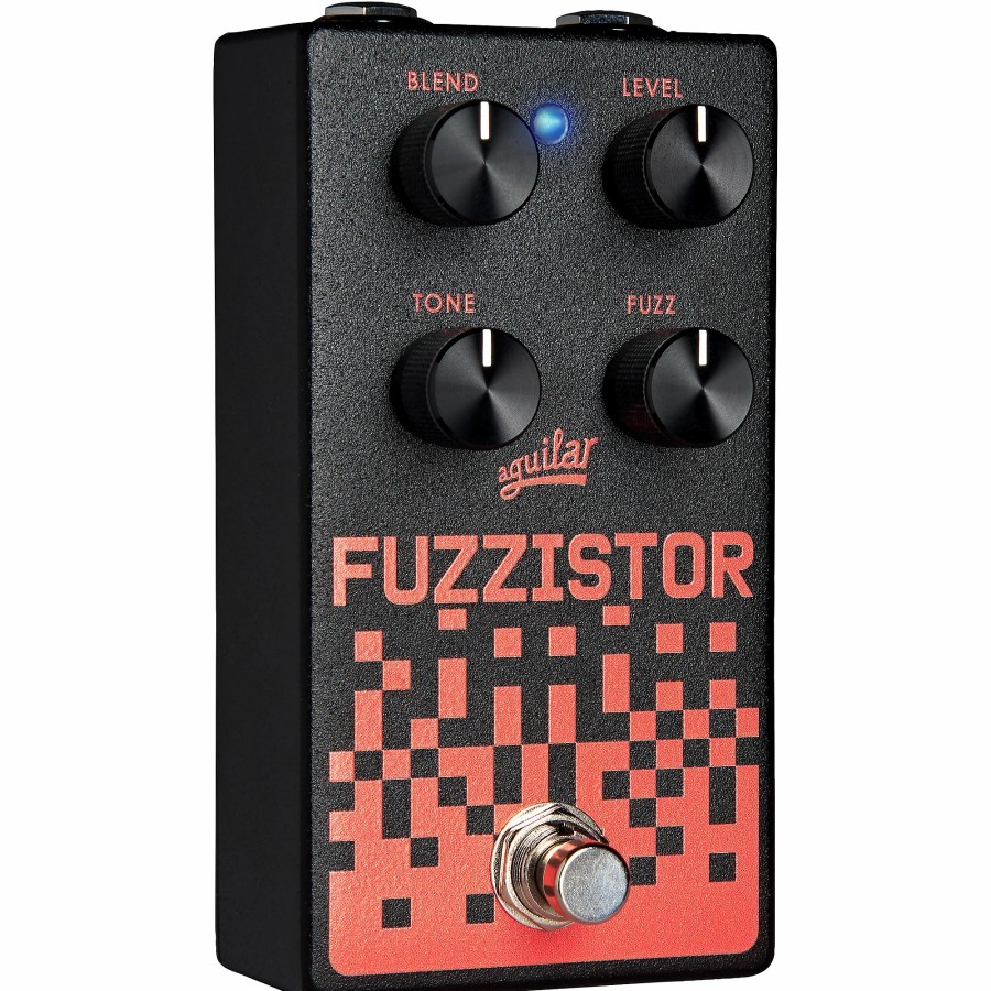 Basses Aguilar Bass Effects | Aguilar Fuzzistor Bass Fuzz Effects Pedal Black