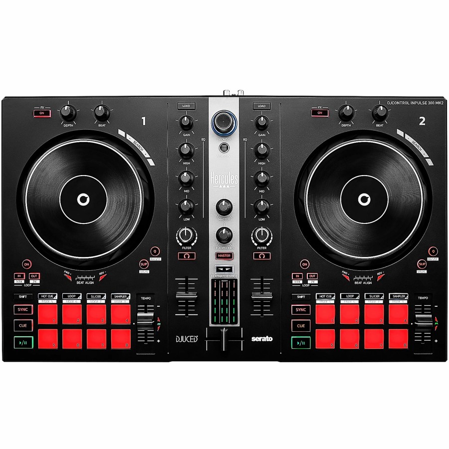 Dj Equipment Hercules DJ | Hercules Dj Djcontrol Inpulse 300 Mk2 Black