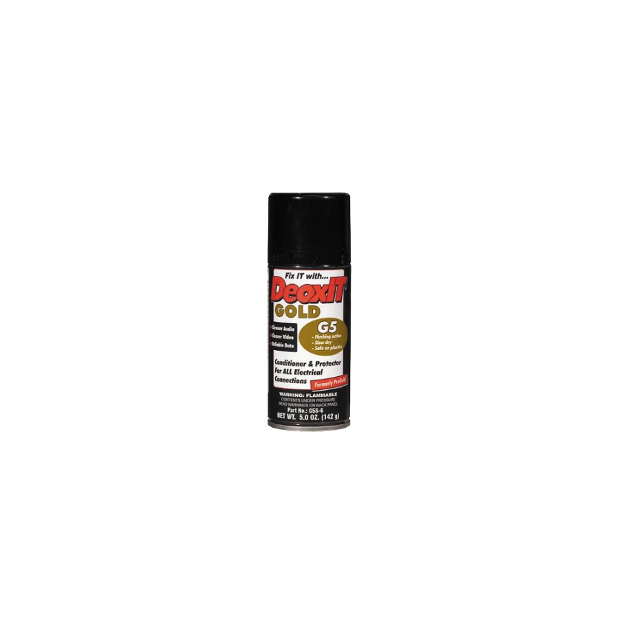 Dj Equipment CAIG | Caig Deoxit Gold G5 Spray Contact Conditioner 5 Oz.