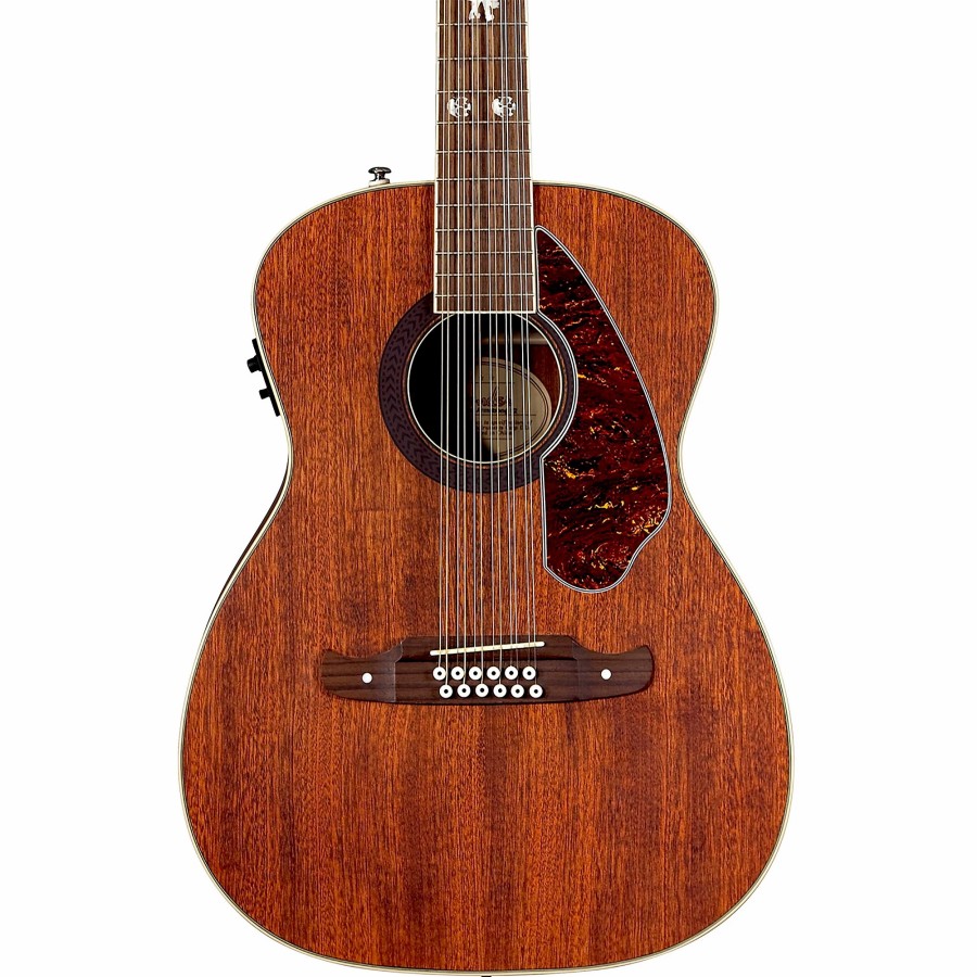 Guitars Fender 12-String | Fender Tim Armstrong Hellcat-12 12-String V2 Acoustic-Electric Guitar Natural