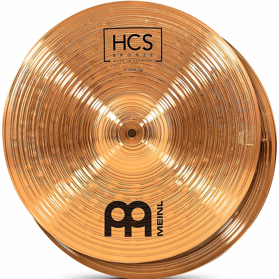 Drums MEINL Hi-Hat Cymbals | Meinl Hcs Bronze Hi-Hat Cymbals 15 In.