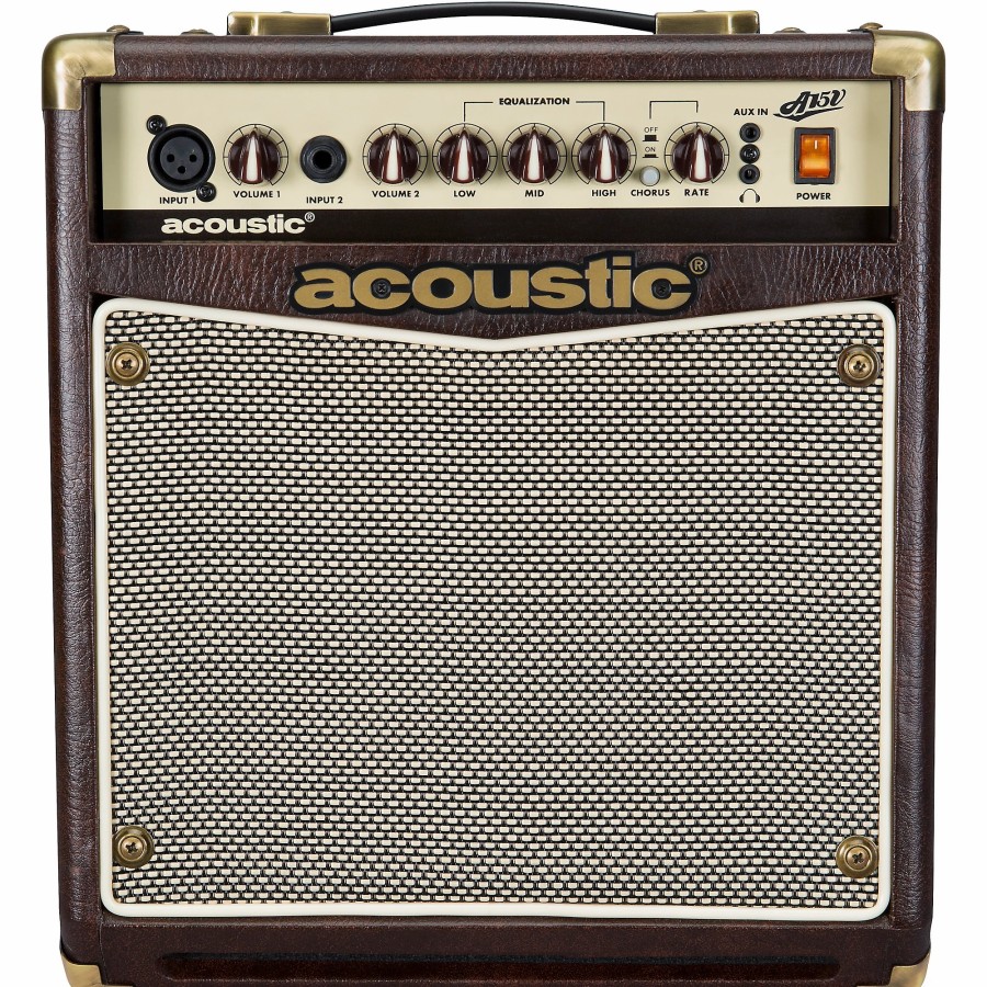 Amps & Effects Acoustic Acoustic Combo Guitar Amps | Acoustic A15V 15W 1X6.5 Acoustic Combo Amp