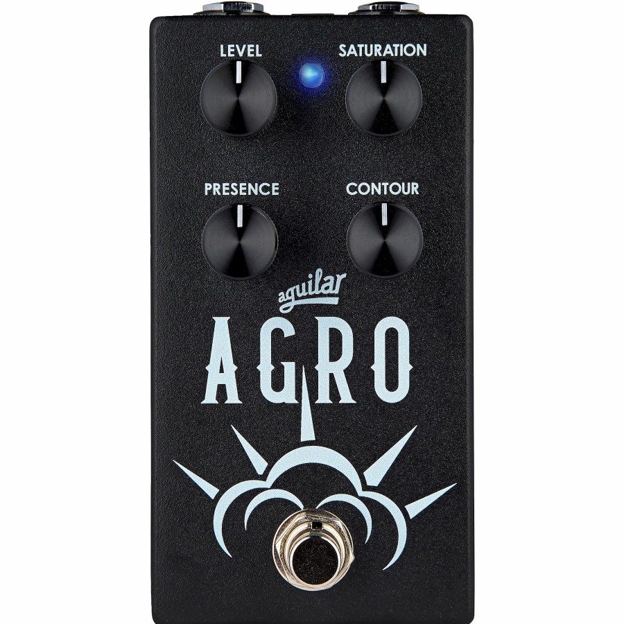 Basses Aguilar Bass Effects | Aguilar Agro Bass Overdrive Effects Pedal Black