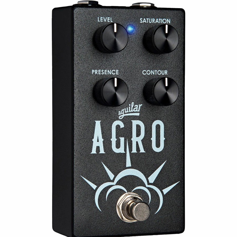 Basses Aguilar Bass Effects | Aguilar Agro Bass Overdrive Effects Pedal Black