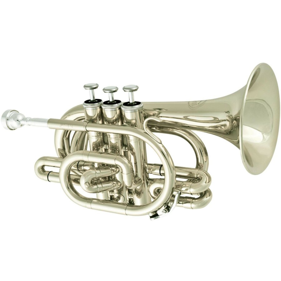 Band & Orchestra Jupiter | Jupiter Jtr710 Standard Series Bb Pocket Trumpet Jtr710S Silver