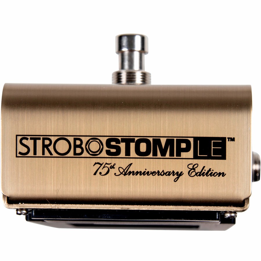 Accessories Peterson | Peterson Strobostomp Le Pedal Tuner Gold