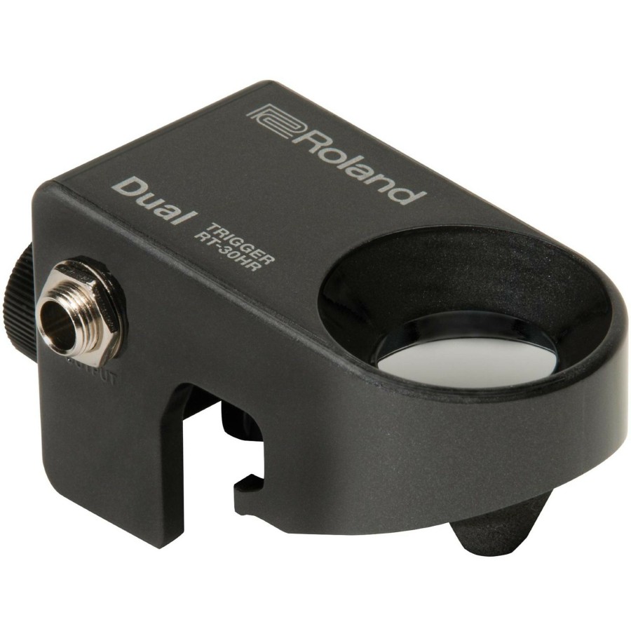 Drums Roland Acoustic Drum Triggers | Roland Rt-30Hr Dual Acoustic Snare Drum Trigger