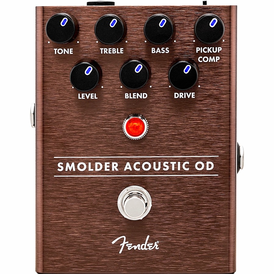 Amps & Effects Fender Distortion & Overdrive | Fender Smolder Acoustic Overdrive Effects Pedal