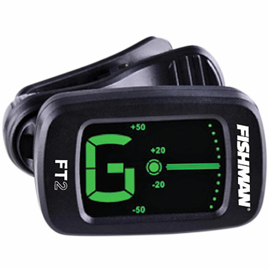 Accessories Fishman | Fishman Ft-2 Digital Chromatic Clip-On Tuner