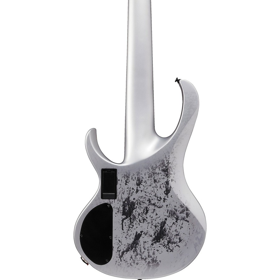 Basses Ibanez 6+ String | Ibanez Btb25Th6 6-String Electric Bass Guitar Silver Blizzard Matte