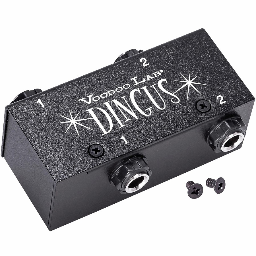 Amps & Effects Voodoo Lab Effects Pedal Accessories | Voodoo Lab Dingus Dual 1/4 In. Feed-Thru Module For Dingbat Pedalboards