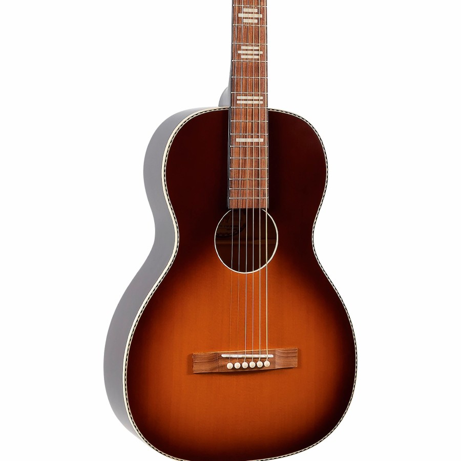 Guitars Recording King Left Handed | Recording King Dirty 30S Series 7 Single-0 Left-Handed Spruce-Whitewood Acoustic Guitar Tobacco Sunburst