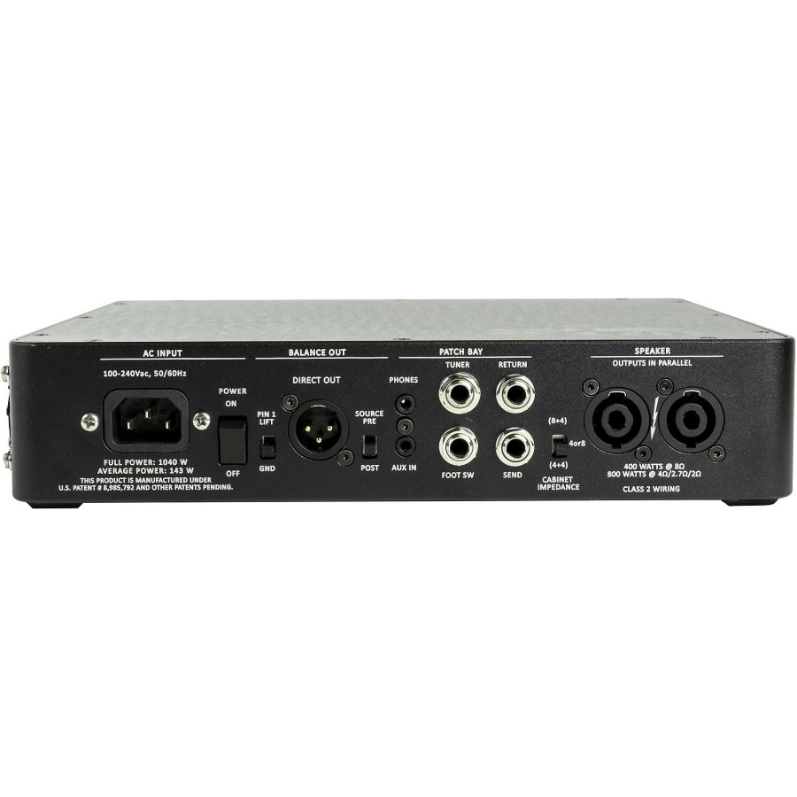 Amps & Effects Gallien-Krueger Heads | Gallien-Krueger Legacy 800 800W Bass Amp Head Black