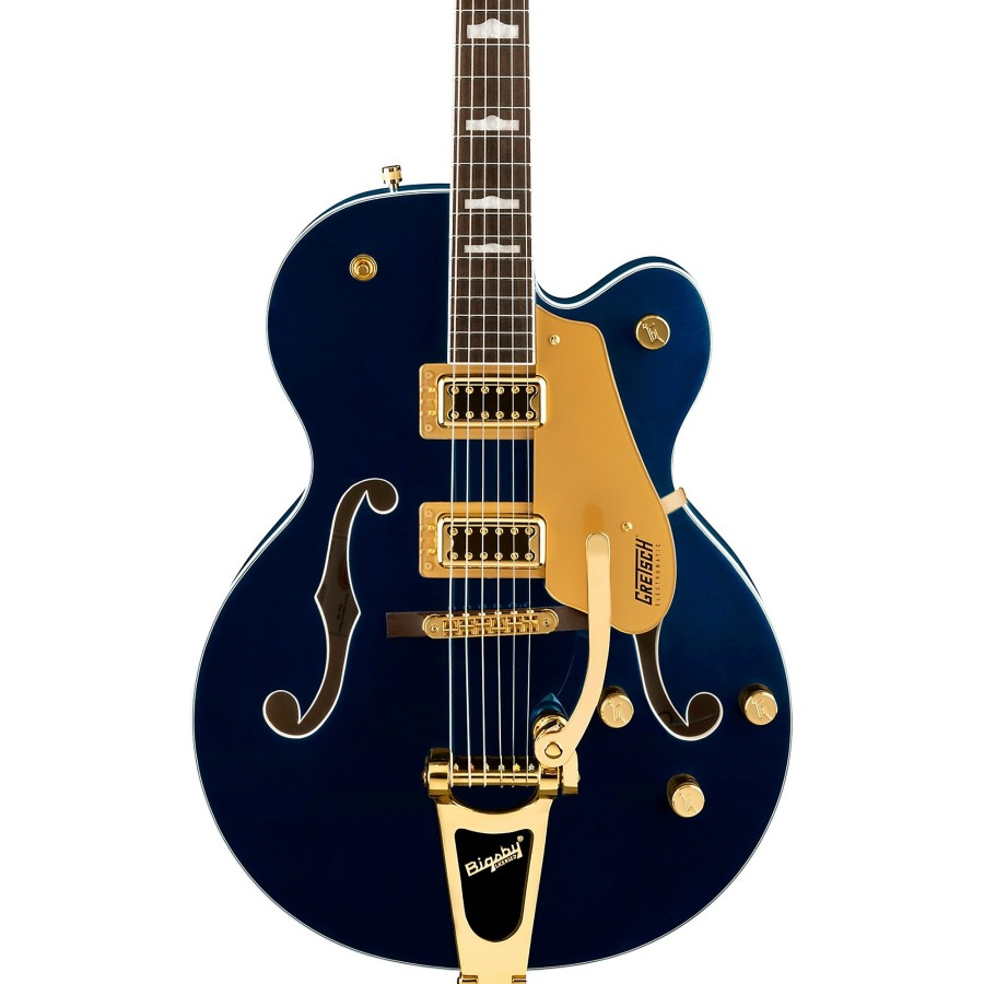 Guitars Gretsch Guitars Hollow & Semi-Hollow Body | Gretsch Guitars G5427Tg Electromatic Hollowbody Single-Cut With Bigsby Limited-Edition Electric Guitar Midnight Sapphire