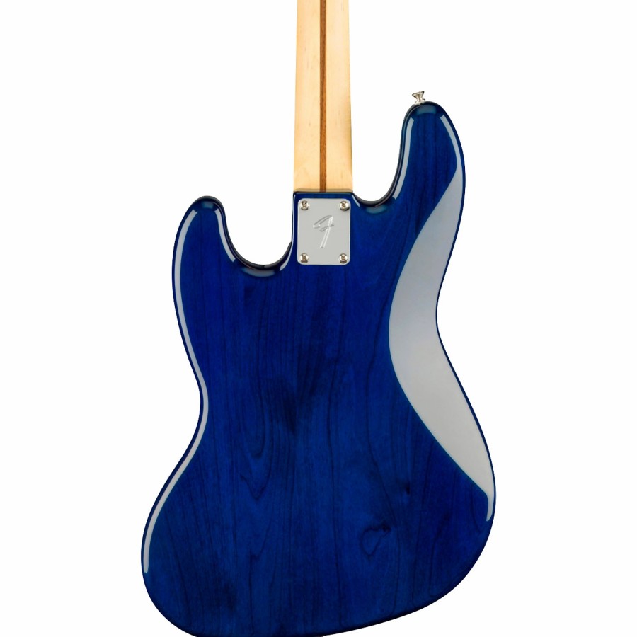 Basses Fender 4-String | Fender Player Jazz Bass Plus Top Limited-Edition Bass Guitar Blue Burst