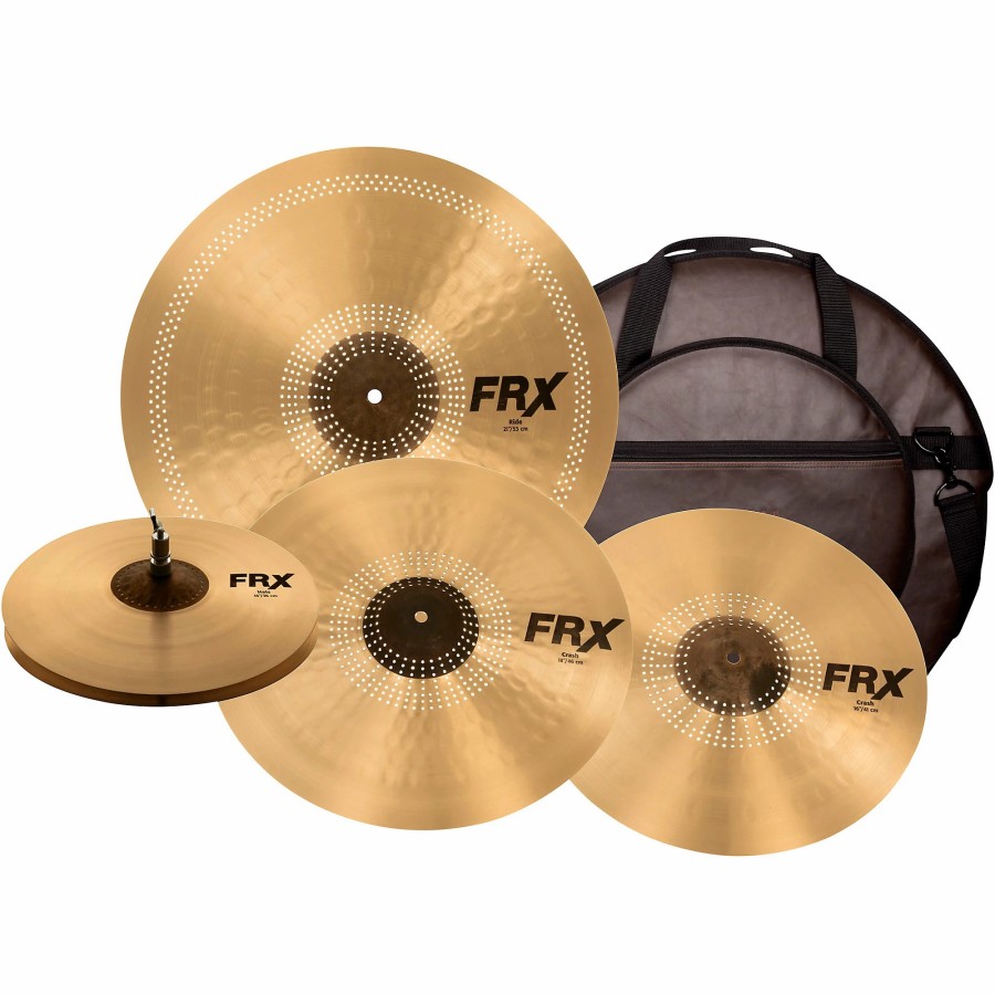 Drums SABIAN Cymbal Packs | Sabian Frx Prepack Cymbal Set With Free Classic Vintage Cymbal Bag