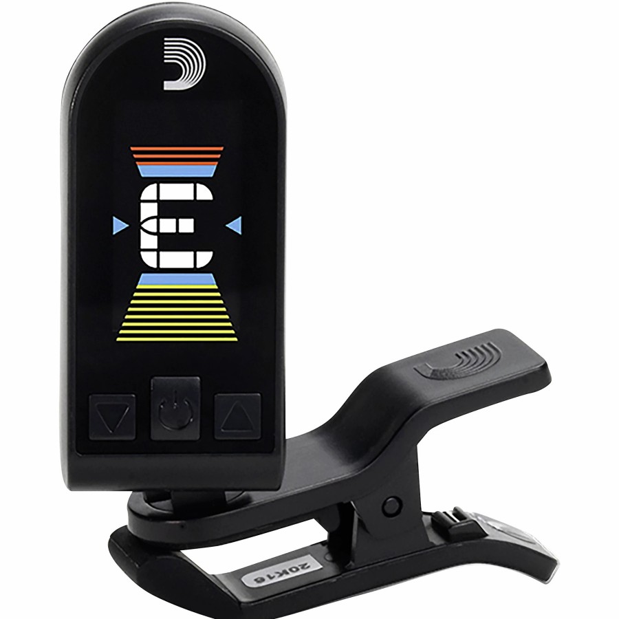 Accessories D'Addario | D'Addario Equinox Usb Rechargeable Headstock Tuner Black