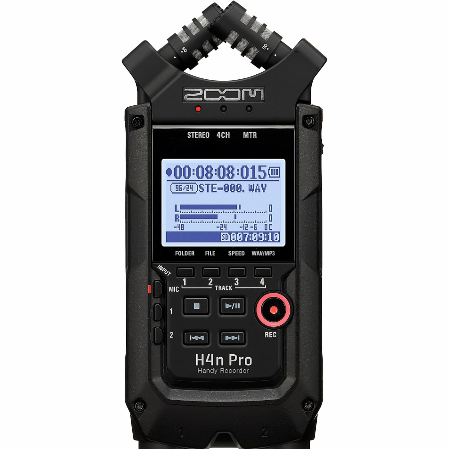 Recording Zoom | Zoom H4N Pro Handheld Recorder, All-Black Edition