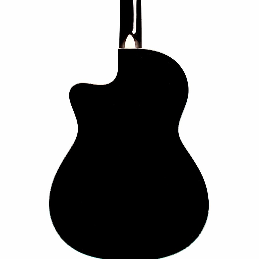 Guitars Cordoba | Cordoba Fusion 5 Acoustic-Electric Classical Guitar Jet Black