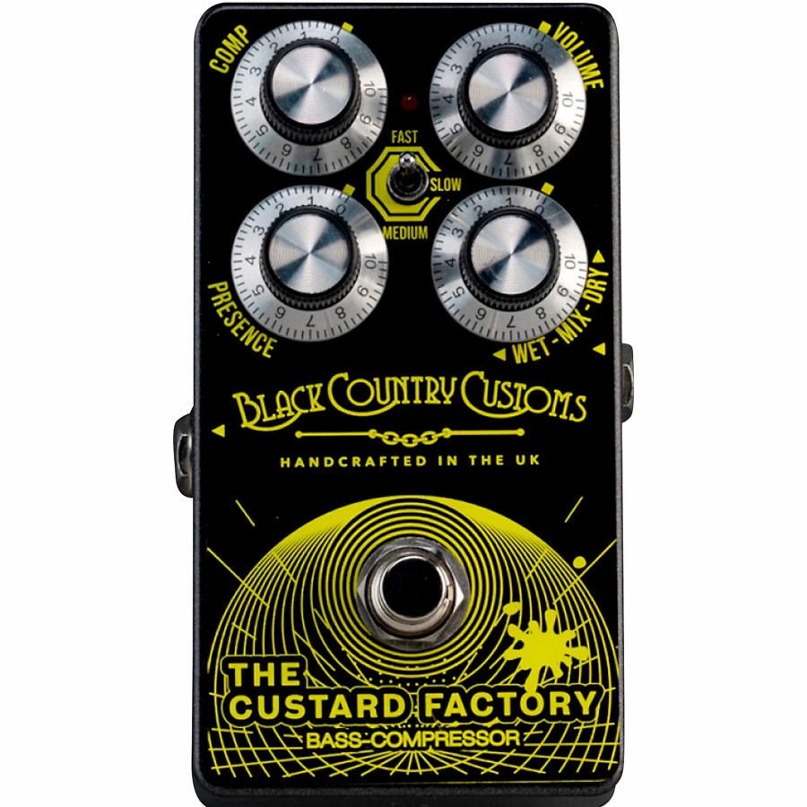 Basses Laney Bass Effects | Laney The Custard Factory Bass Compression Effects Pedal Black