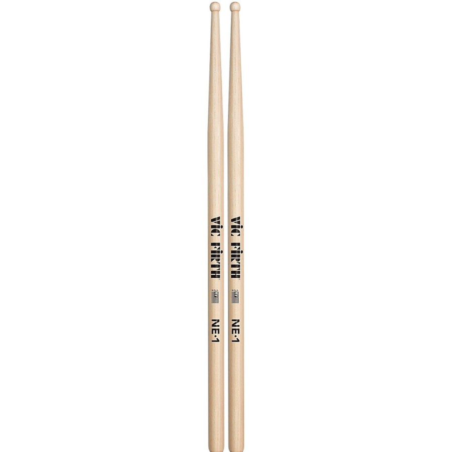 Drums Vic Firth | Vic Firth American Classic Ne1 By Mike Johnston Drum Sticks Wood