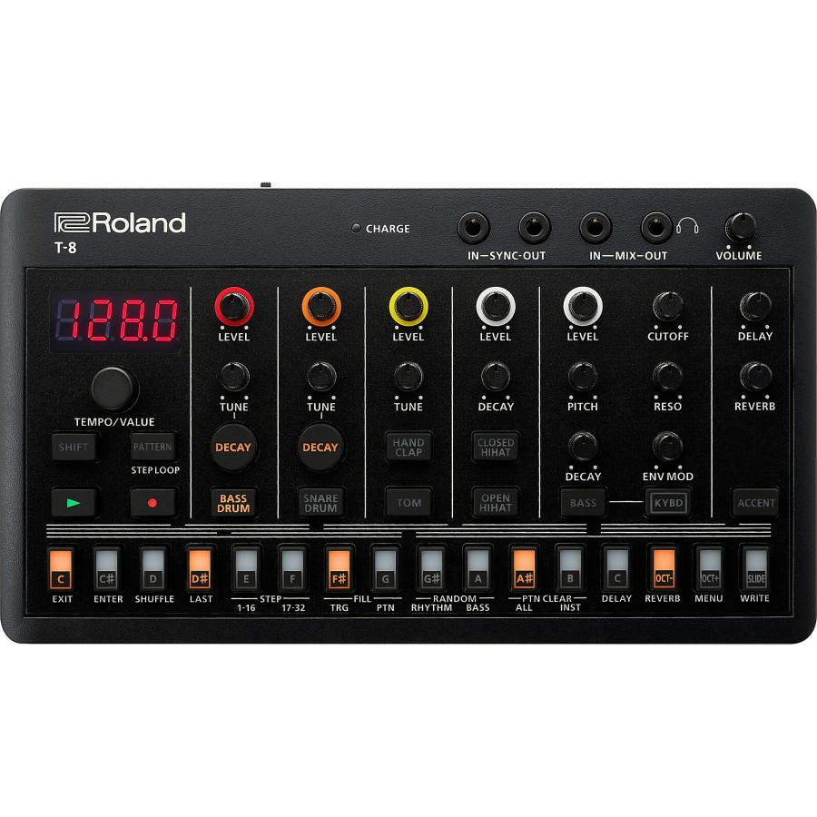 Drums Roland Drum Machines | Roland Aira Compact T-8 Beat Machine