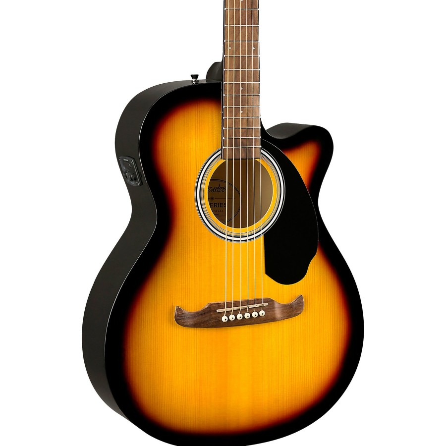 Guitars Fender Acoustic Electric | Fender Fa-135Ce Concert Acoustic-Electric Guitar Sunburst