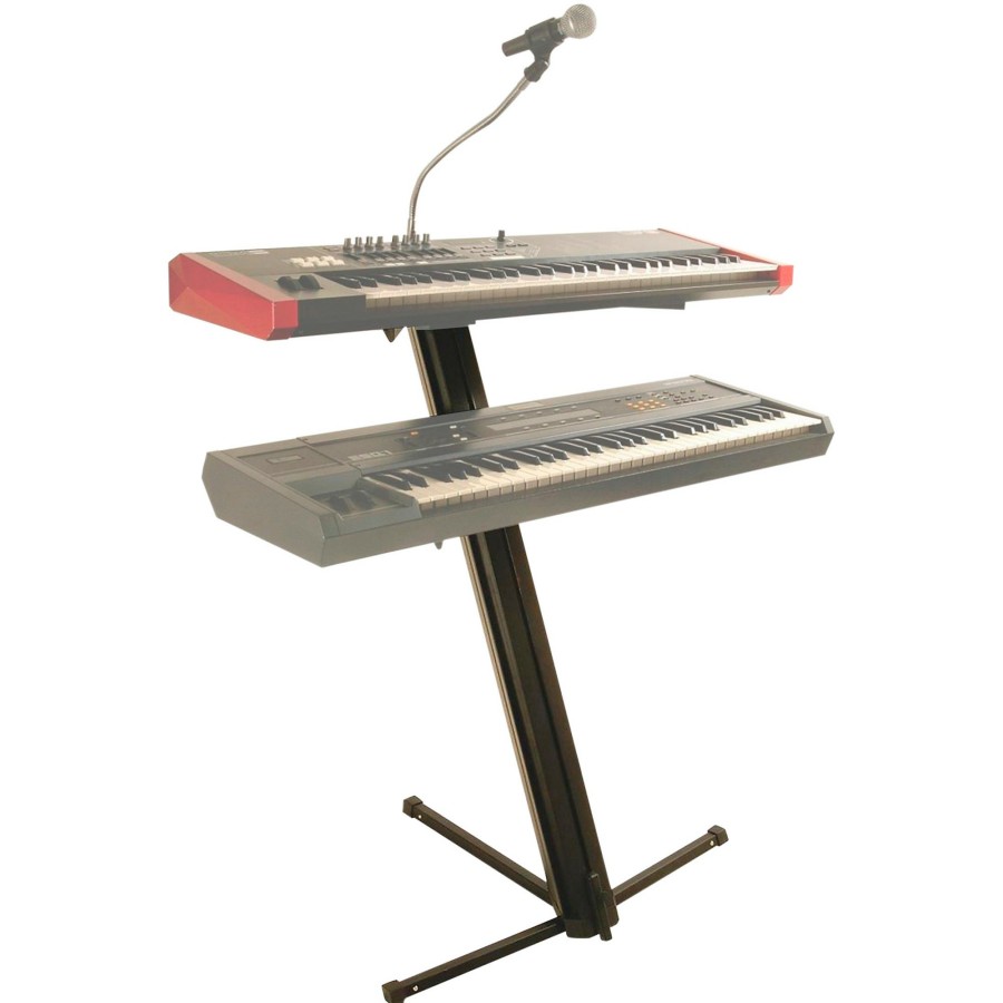 Keyboards & Midi On-Stage Stands & Racks | On-Stage Quantum Core Column Keyboard Stand