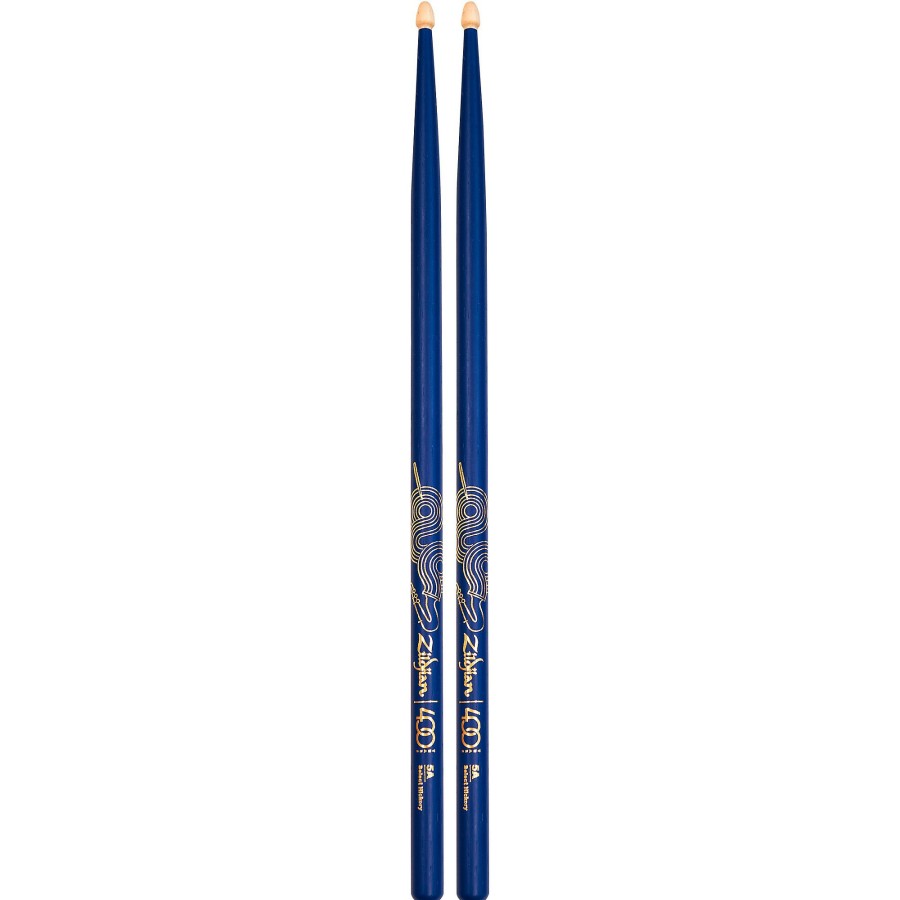 Drums Zildjian | Zildjian Limited-Edition 400Th Anniversary Acorn Tip Jazz Drum Sticks 5A Wood