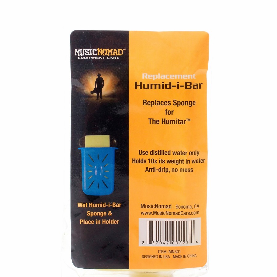 Accessories Music Nomad | Music Nomad Humid-I-Bar Replacement Sponge For The Humitar Humidifier