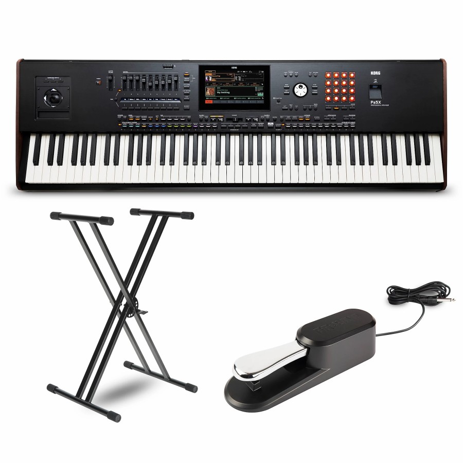 Keyboards & Midi KORG | Korg Pa5X 88-Key Arranger With Stand And Pedal