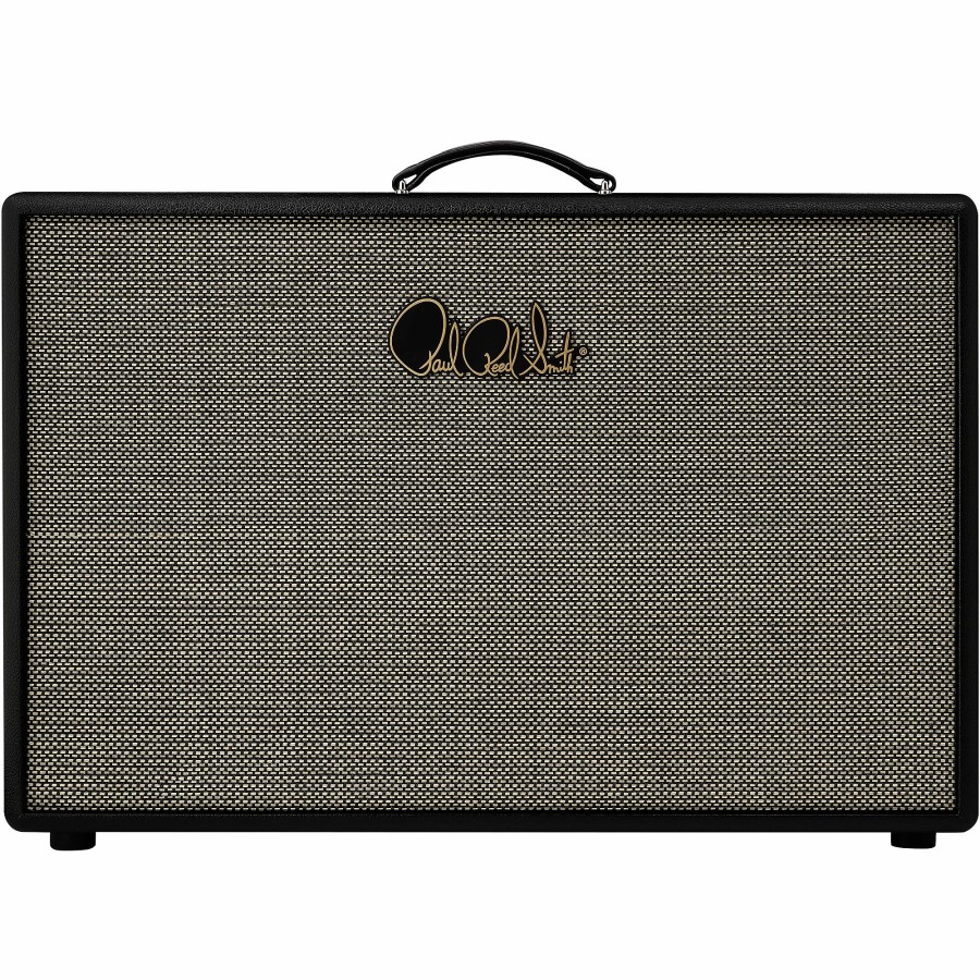 Amps & Effects PRS Cabinets | Prs Hdrx 2X12 Celestion G12H-75 Creamback Guitar Speaker Cabinet Black